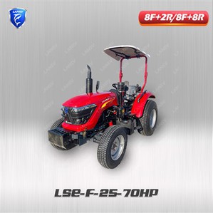 Lansu 50hp 4WD Turf Tire Tractor-Penggerak all-wheel yang kuat untuk perawatan rumput yang efisien di kebun/pertanian